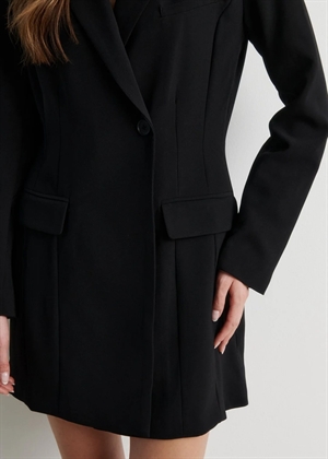 Festa fitted blazer kjole Sort Second Female 